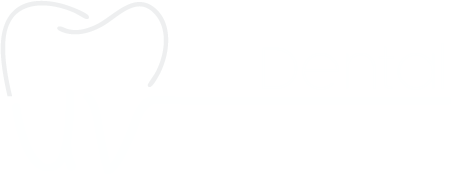 UV dental logo white transparent UV Dental